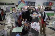 Abed Family (Palestinian Refugee Family) Arrives In Mexico