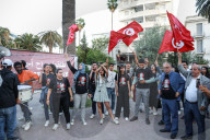 Symbolic Visiting Room In Solidarity With Ahmed Souab In Tunis