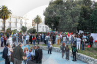 Symbolic Visiting Room In Solidarity With Ahmed Souab In Tunis