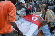 Symbolic Visiting Room In Solidarity With Ahmed Souab In Tunis
