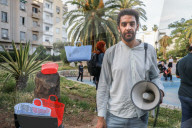 Symbolic Visiting Room In Solidarity With Ahmed Souab In Tunis