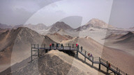 Black Yardang Landform