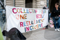 Rally For The Inclusion Of Disabled Children In Rennes 