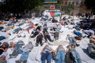 Rome: Solidarity Action For Palestinians Killed In Gaza