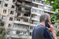 Russia bombs Ukrainian women and children as they sleep