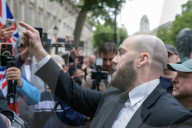 The Great British National Strike protest