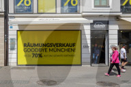 Clearance Sale At A Fashion Menswear Store