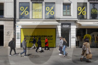 Clearance Sale At A Fashion Menswear Store