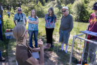 Empire Mine Bird Monitoring Demonstration For Sierra Services For The Blind And Visually Impaired