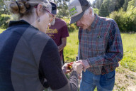 Empire Mine Bird Monitoring Demonstration For Sierra Services For The Blind And Visually Impaired