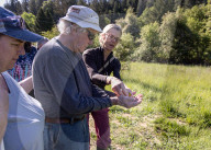 Empire Mine Bird Monitoring Demonstration For Sierra Services For The Blind And Visually Impaired