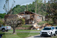 Tornado Damage In London, Kentucky
