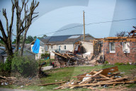 Tornado Damage In London, Kentucky