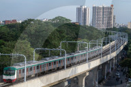 Metro Rail In Dhaka  
