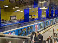 Muenchner Freiheit Metro Station