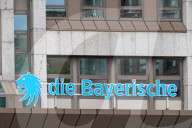 Headquarters Of Die Bayerische Insurance Group In Munich