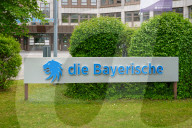 Headquarters Of Die Bayerische Insurance Group In Munich