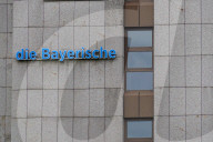 Headquarters Of Die Bayerische Insurance Group In Munich