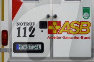 German Ambulance Car Operated By ASB