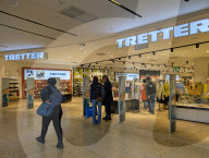 Tretter Footwear Store Interior In Shopping Center