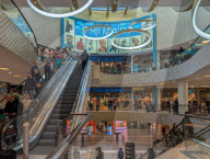 Shoppers At Primark In A Shopping Mall