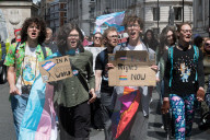 Trans Rights Protest March In London