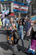 Trans Rights Protest March In London