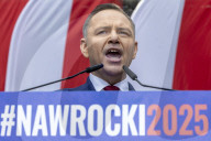 Candidates Hold Rival Marches In Warsaw Ahead Of Poland's Presidential Election Runoff