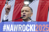 Candidates Hold Rival Marches In Warsaw Ahead Of Poland's Presidential Election Runoff