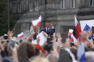 Presidential Candidates Mobilise Voters Ahead Of Run-Off Elections Round In Warsaw.