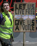 Trans Rights Protest