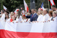 Great Patriotic March In Warsaw