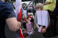 Great Patriotic March In Warsaw