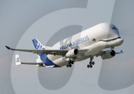 Airbus Beluga XL2 taking off from Toulouse Airport