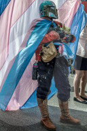 UK court rules a woman is a woman if she was born a woman Trans protest