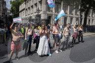 UK court rules a woman is a woman if she was born a woman Trans protest