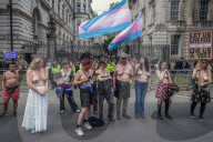 UK court rules a woman is a woman if she was born a woman Trans protest