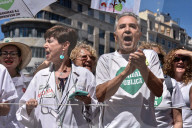 Thousands Protest In Madrid For Healthcare