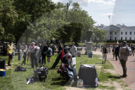 The 5th Year Anniversary Of George Floyd Death People Gathered Out Side The White House 