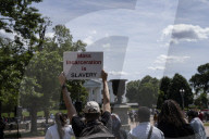 The 5th Year Anniversary Of George Floyd Death People Gathered Out Side The White House 