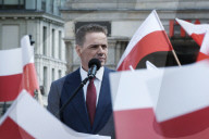 Candidates Hold Rival Marches In Warsaw Ahead Of Poland's Presidential Election Runoff