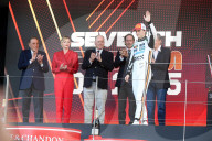 ROYALS -  Albert II von Monaco und Prinzessin Charlene auf dem Podium des GP Formel 1 von Monaco