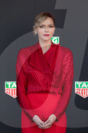 ROYALS -  Albert II von Monaco und Prinzessin Charlene auf dem Podium des GP Formel 1 von Monaco