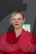 ROYALS -  Albert II von Monaco und Prinzessin Charlene auf dem Podium des GP Formel 1 von Monaco