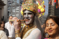 Goddess Krishna Parade In Sao Paulo
