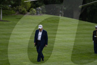 President Donald J Trump Arrived Back At The White House In The Washington DC 