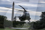 President Donald J Trump Arrived Back At The White House In The Washington DC 