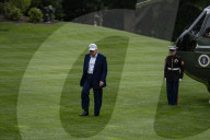 President Donald J Trump Arrived Back At The White House In The Washington DC 
