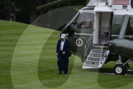 President Donald J Trump Arrived Back At The White House In The Washington DC 