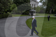 President Donald J Trump Arrived Back At The White House In The Washington DC 